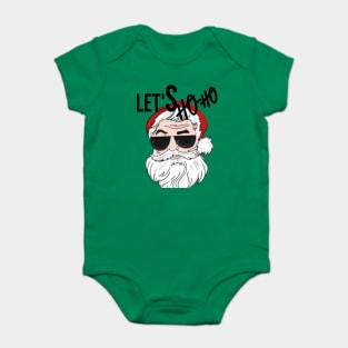 Naughty Santa Baby Bodysuit